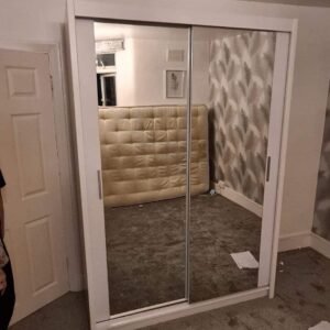White Sliding Wardrobe